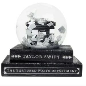 TAYLOR SWIFT The Tortured Poets Department Snowglobe 2024 🎶Musical🎶 “Fortnight